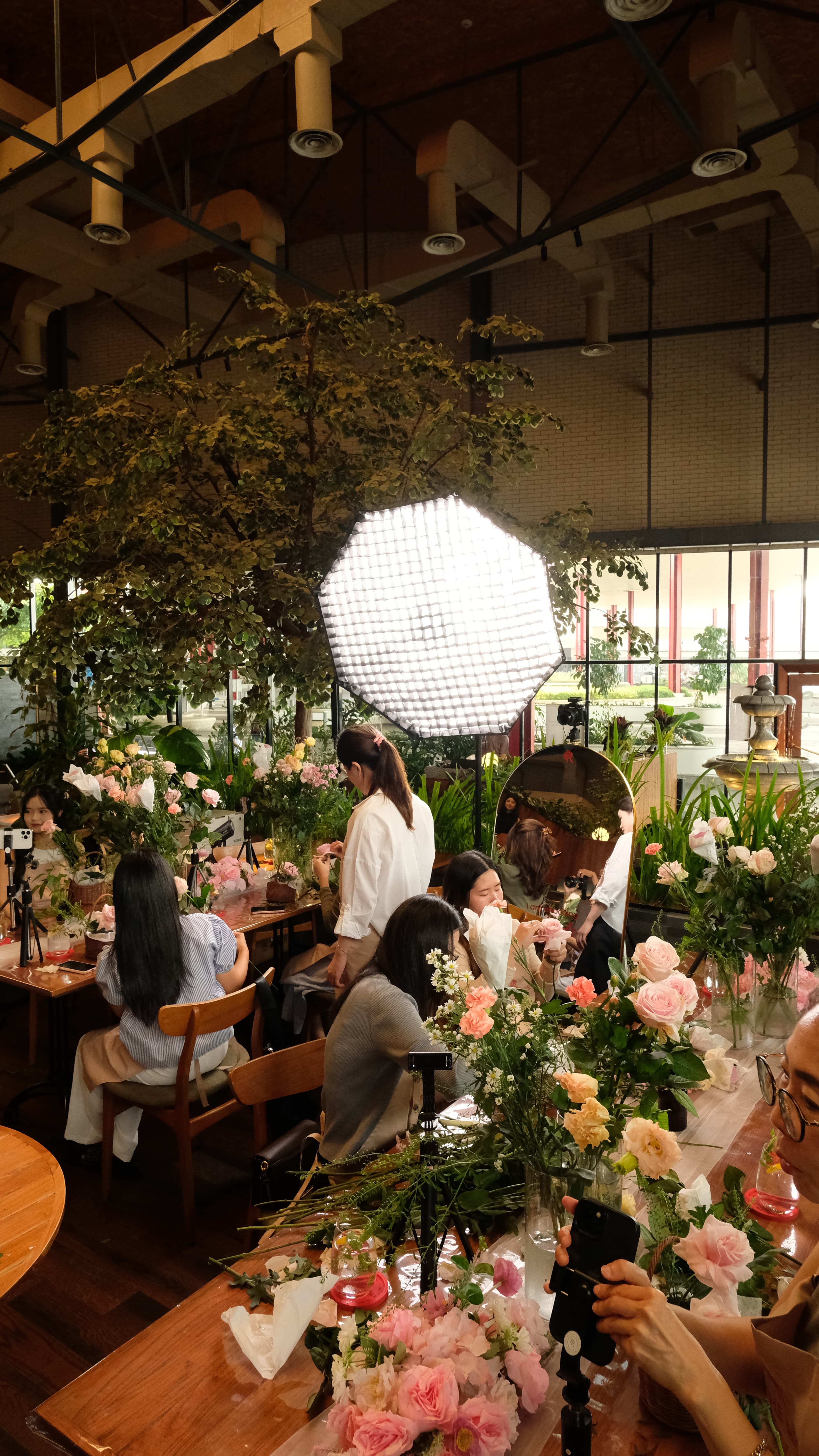 Handcrafted flower arrangements at Rena The Blossom - Behind the scenes of our premium florist workshop in Jakarta