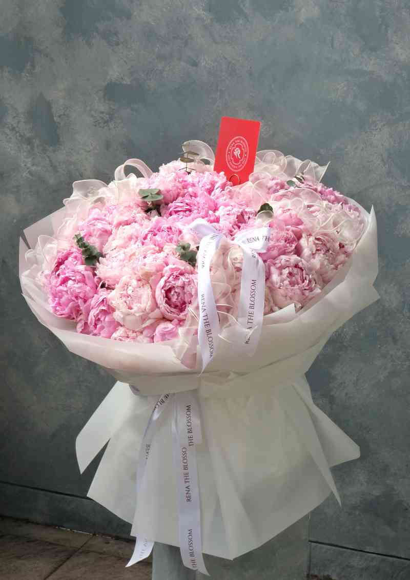 Peony collection - Lush, romantic peonies that speak of grace and timeless beauty - Premium florist Jakarta