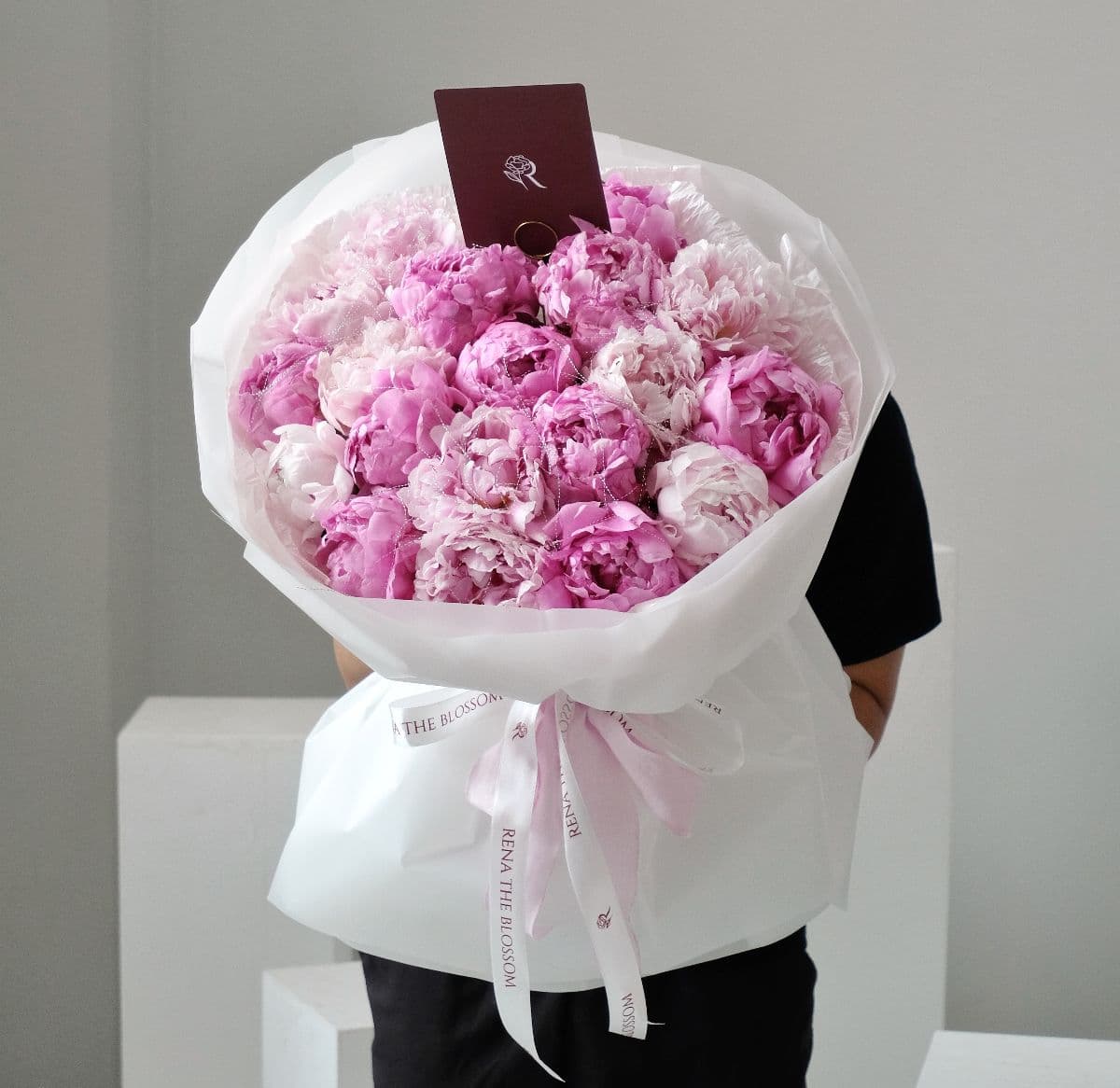 20 Peonies! - Staff pick - peony bouquet Jakarta
