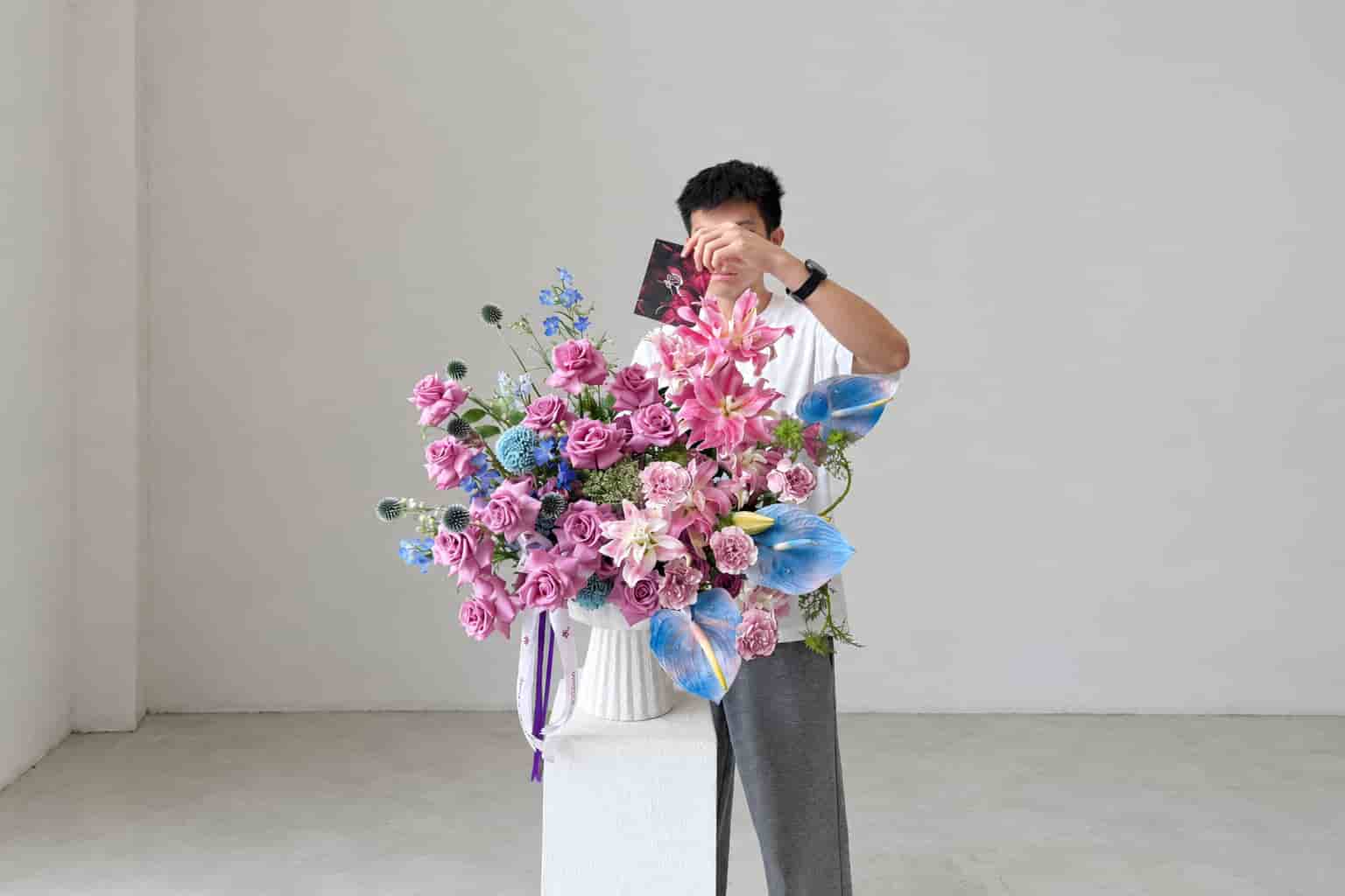 Premium flower collections and romantic arrangements