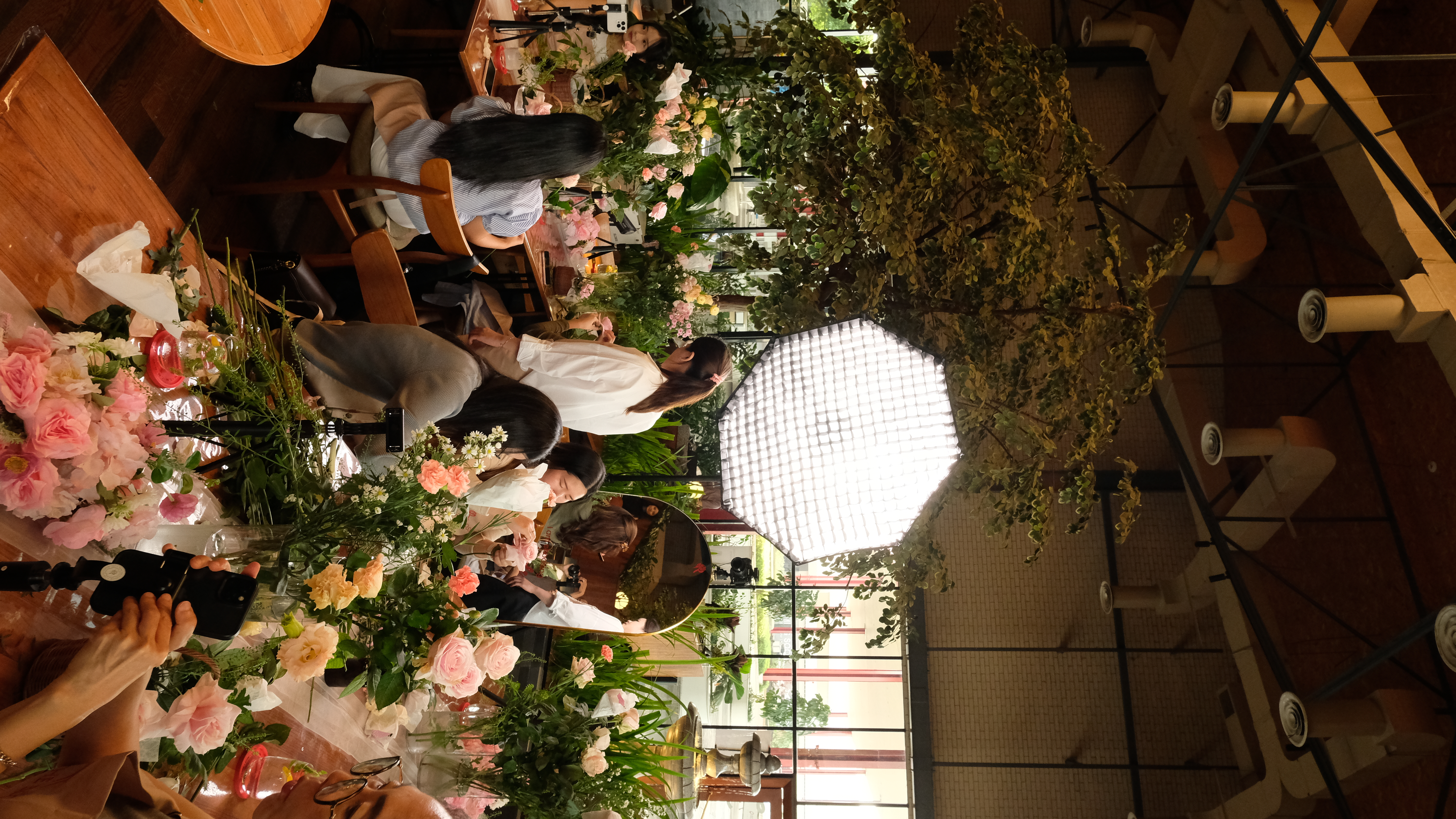 Handcrafted arrangements at Rena The Blossom